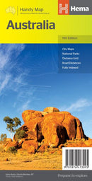 Hema Maps Australia Handy Map (11th Edition)