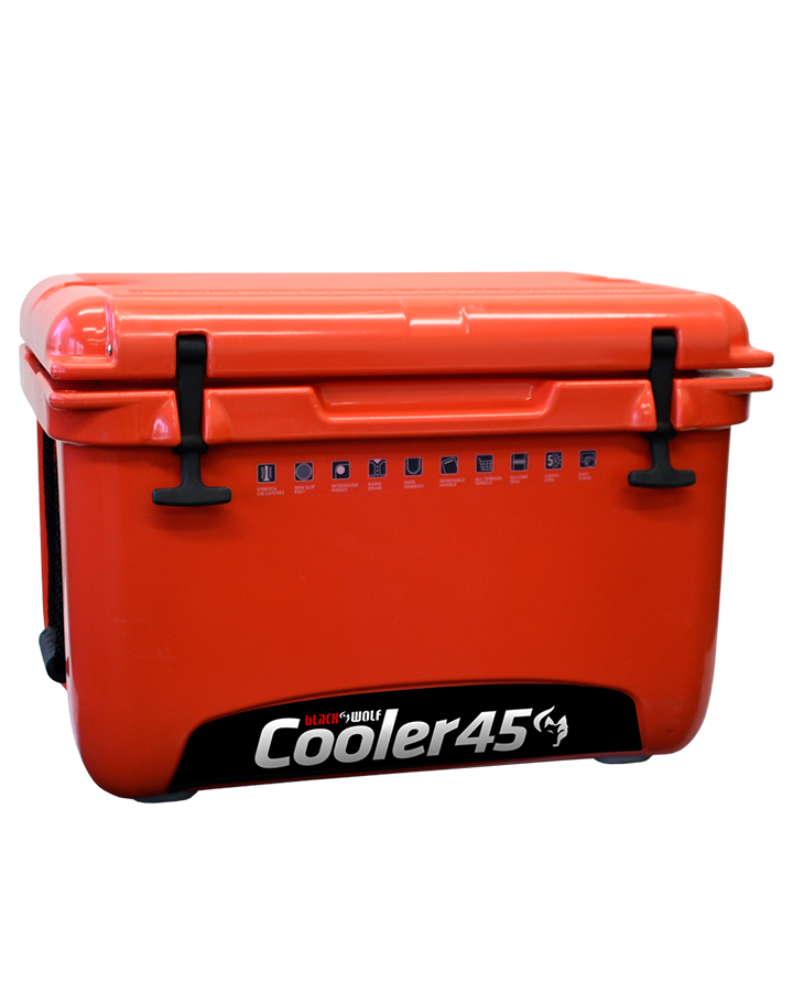 BlackWolf Hardside Cooler (45L) - True Red