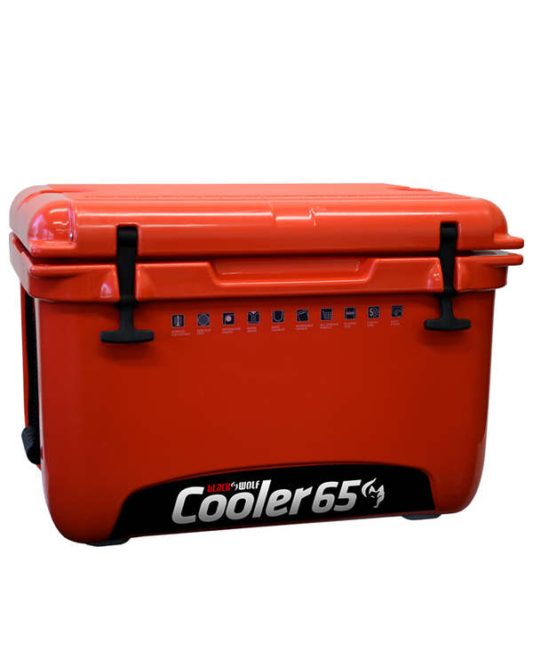 BlackWolf Hardside Cooler (65L) - True Red