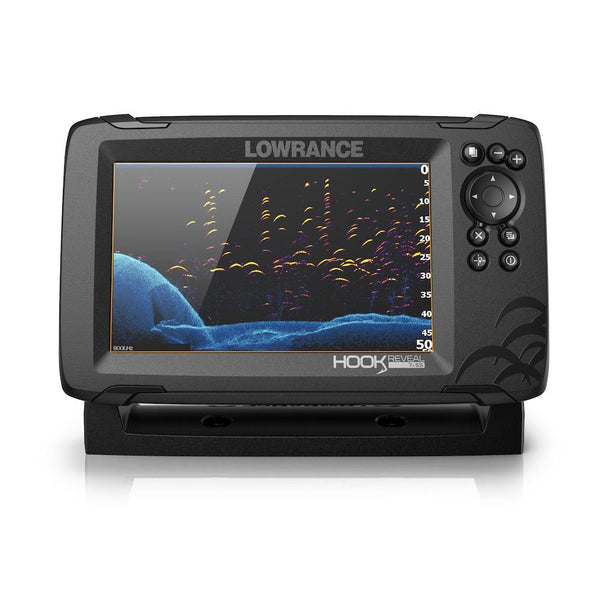 Lowrance Hook7 Reveal Fish Finder/GPS With Tripleshot & DownScan + AUS/NZ Charts