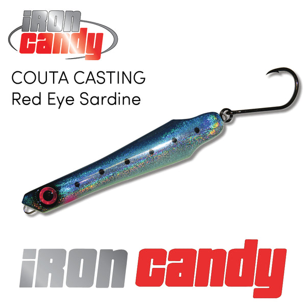 Iron Candy Couta Casting Lure 28g Red Eye Sardine