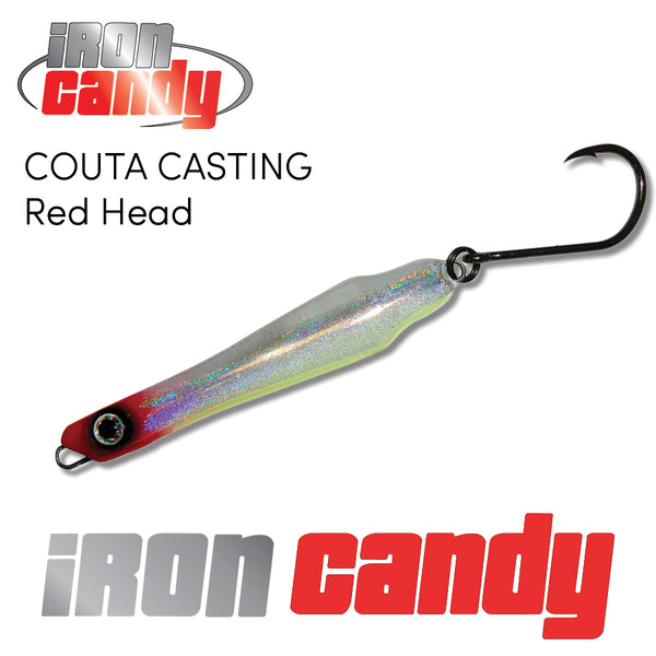 Iron Candy Couta Casting Lure 28g Red Head