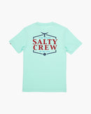 Salty Crew Boys Short Sleeve Tee - Sea Foam