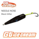 GT Ice Cream Lure 3oz Black Glitter