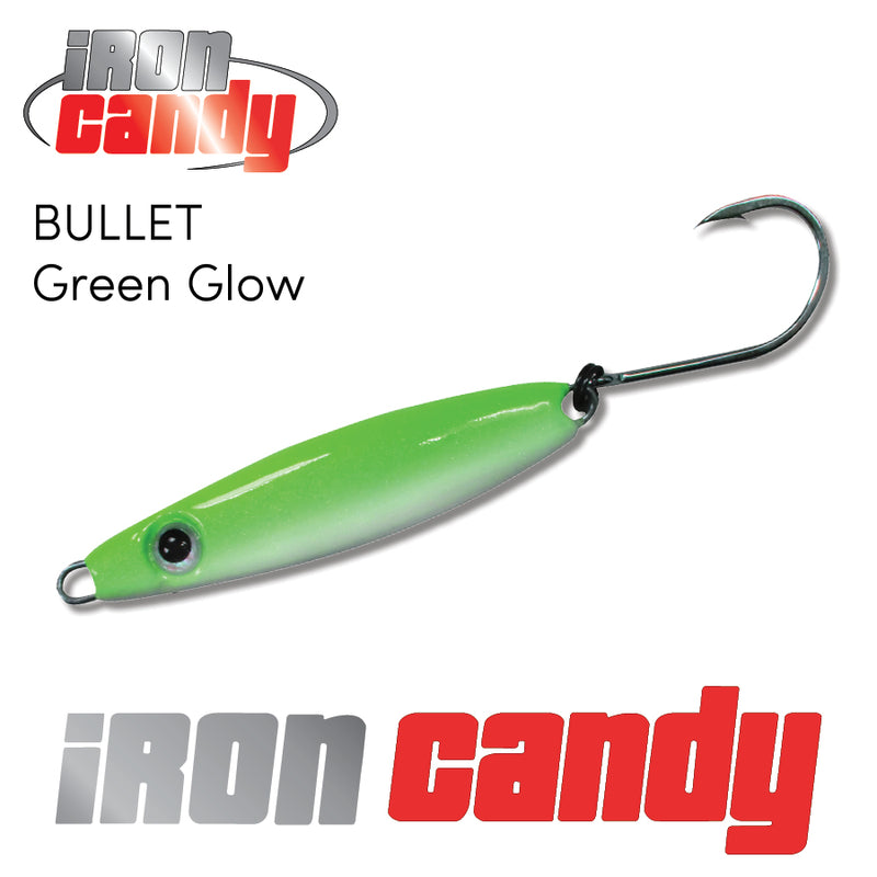 Iron Candy Bullet 14g Green Glow