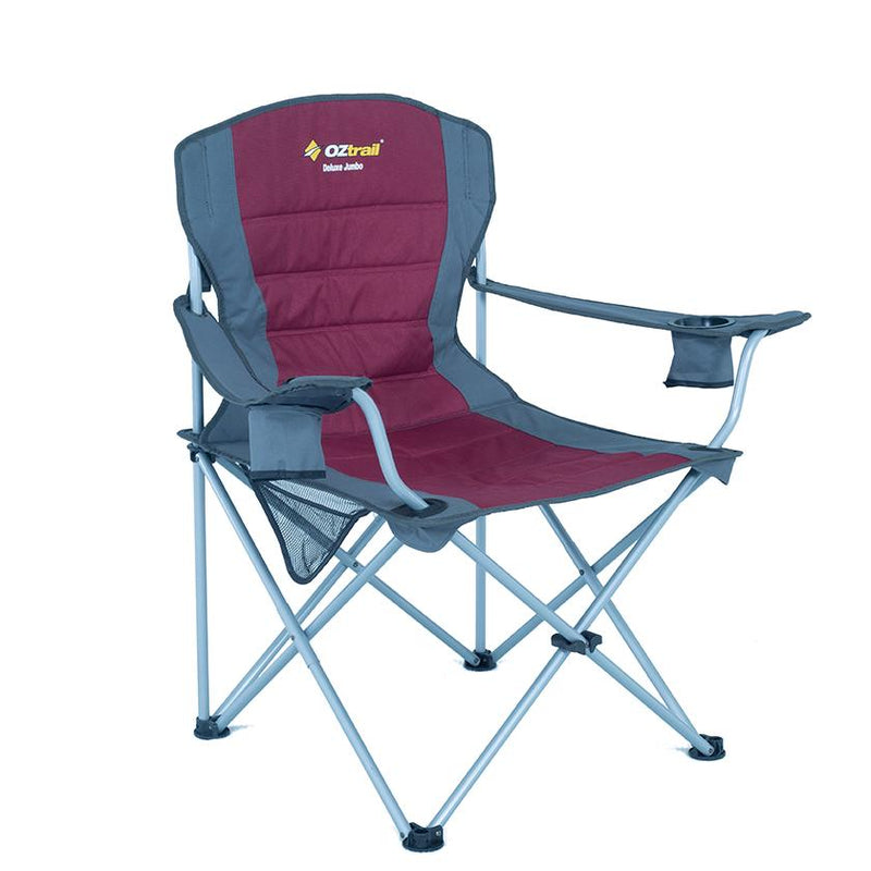 OZtrail Deluxe Jumbo Arm Chair (3 Colours)