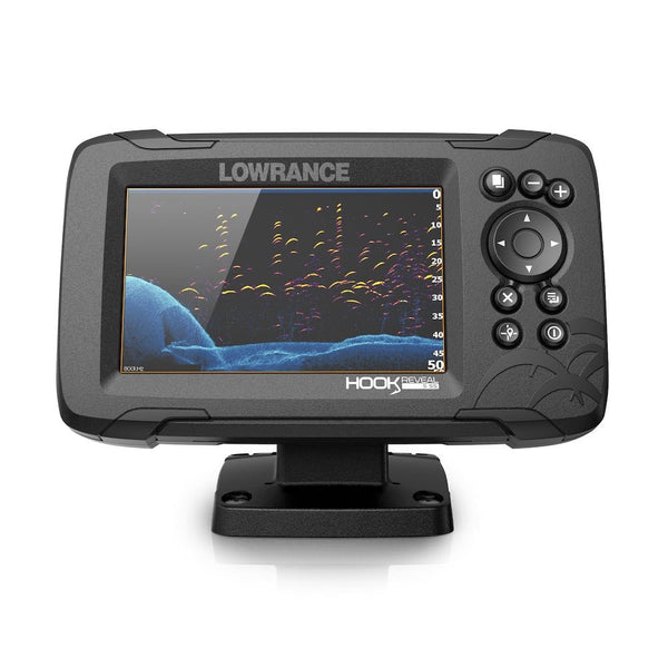 Lowrance Hook5 Reveal Fish Finder/GPS With Splitshot & DownScan + AUS/NZ Charts