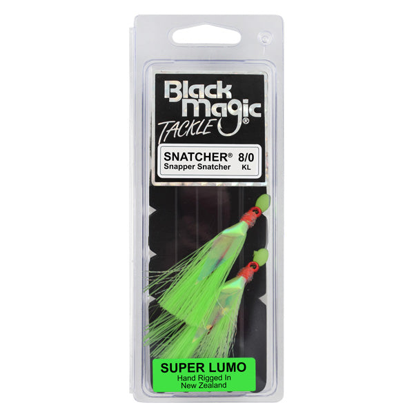 Black Magic Snapper Snatcher Lumo XL 8/0