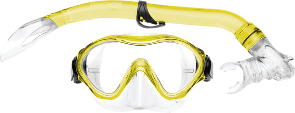Mirage Goby Junior Silitex Mask & Snorkel Set - Yellow