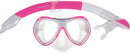 Mirage Junior Gold Series Crystal  Silicone Mask & Snorkel - Pink