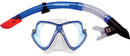 Mirage Adult Pacific Mask & Snorkel Set - Blue/Clear