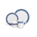Campfire 16PC Melamine Dinner Set - Blue Moon