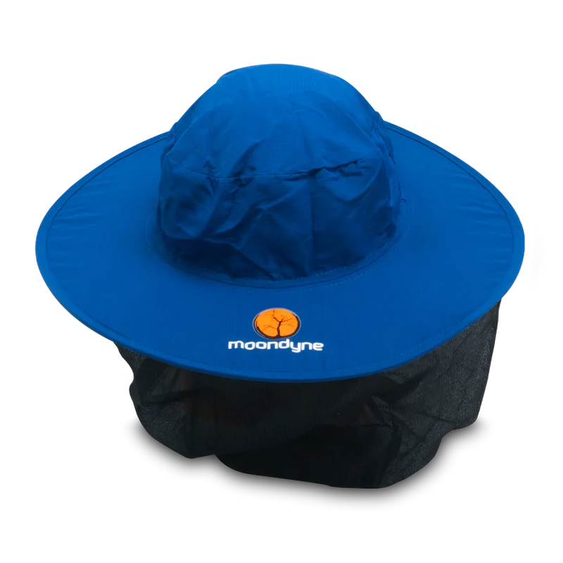 Moondyne Pop-Up Head Net Hat - Blue