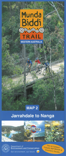 Munda Biddi Trail Map 2 - Jarrahdale to Nanga