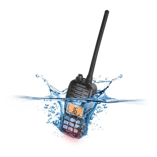 Oricom 5 Watt VHF Marine Radio (MX500) - Black