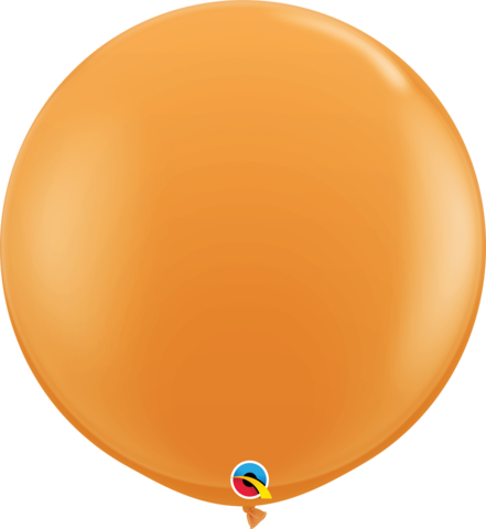 Qualatex Balloon 90cm (Pack of 2) - Orange