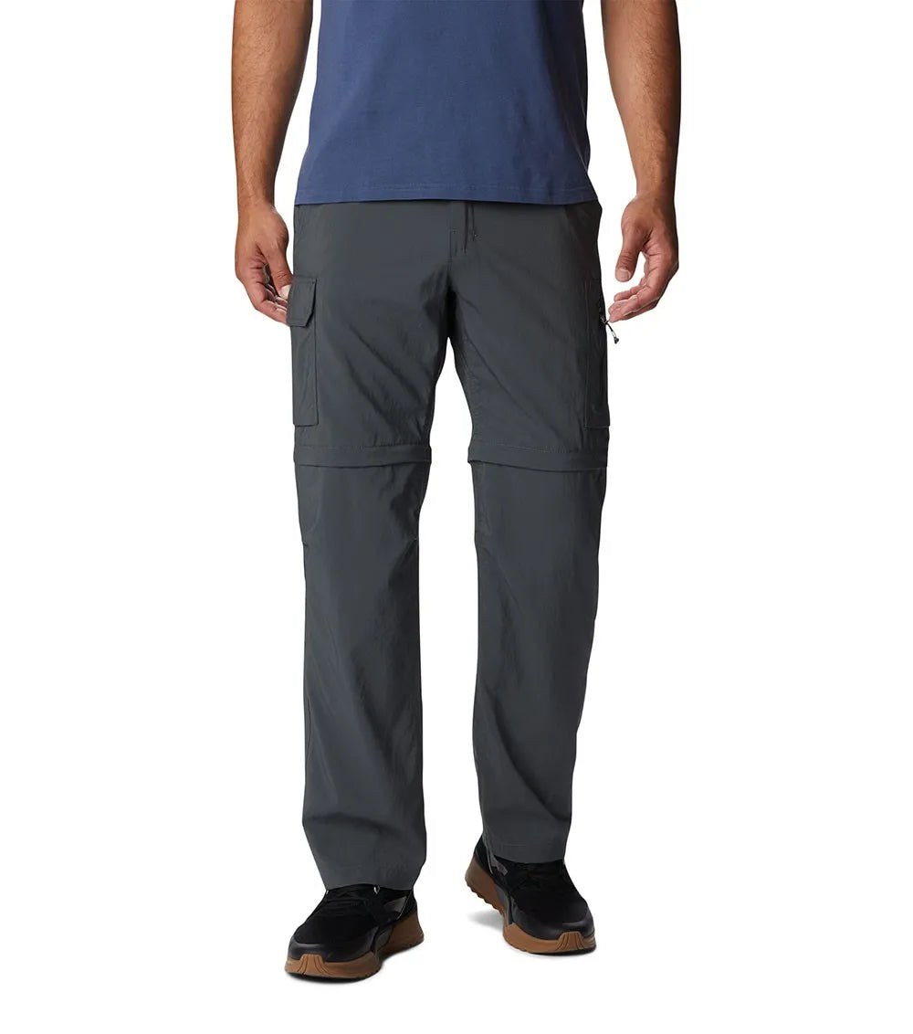 Columbia Silver Ridge Utility Convertible Mens Pants - Grill