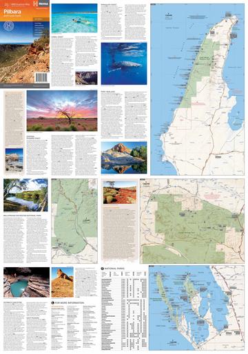 Pilbara & Coral Coast Map (9th Edition)