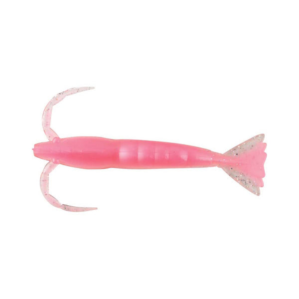 Berkley Powerbait Nemesis Shrimp Lure 2inch Pink Glitter