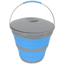 PopUp Collapsible Bucket With Lid (10L) - Blue