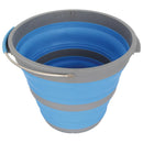 PopUp Collapsible Bucket With Lid (10L) - Blue