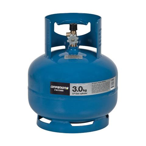 Companion Gas Cylinder (3kg 3/8LH)