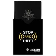 Pacsafe RFIDsleeve 50 RFID-Blocking Passport Protector Black