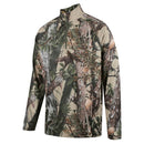 Ridgeline Mens Whanau Quater Zip Top - Buffalo Camo