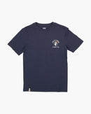 Salty Crew Youth Fishing Club Short Sleeve Tee - Navy