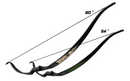 Hori-Zone Snake Recurve Fibreglass 60" 35lbs Longbow  - Camo