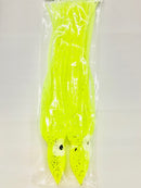 S.W Lab Squid Skirts 190mm Lumo 2pk