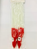 S.W Lab Squid Skirt 190mm Redhead 2pk