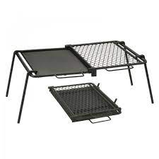 Campfire Foldable Camp Grill & Hot Plate