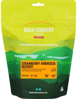 Back Country Cuisine - Strawberry Ambrosia Dessert Ice Cream (150g)