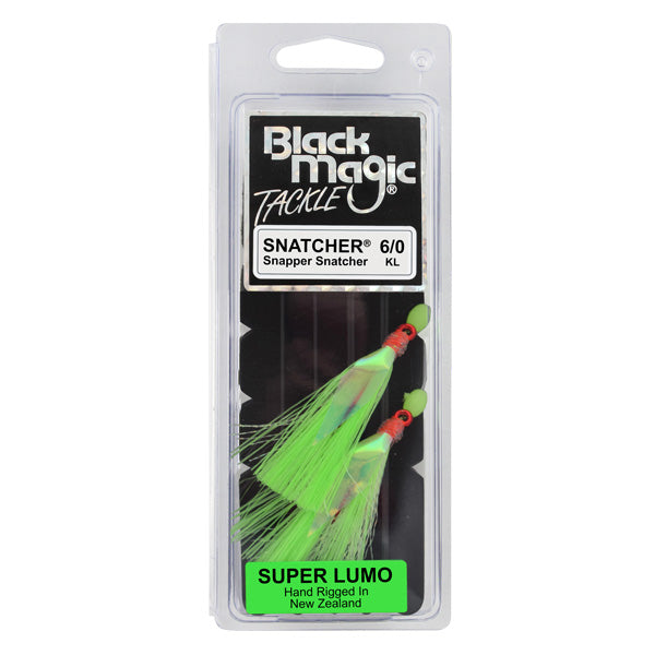 Black Magic Snapper Snatcher Lumo XL 6/0