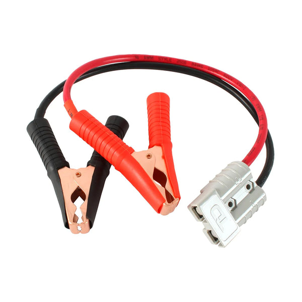 Wildtrak 50A Anderson Style Connector with Battery Clamps (30cm/8AWG)