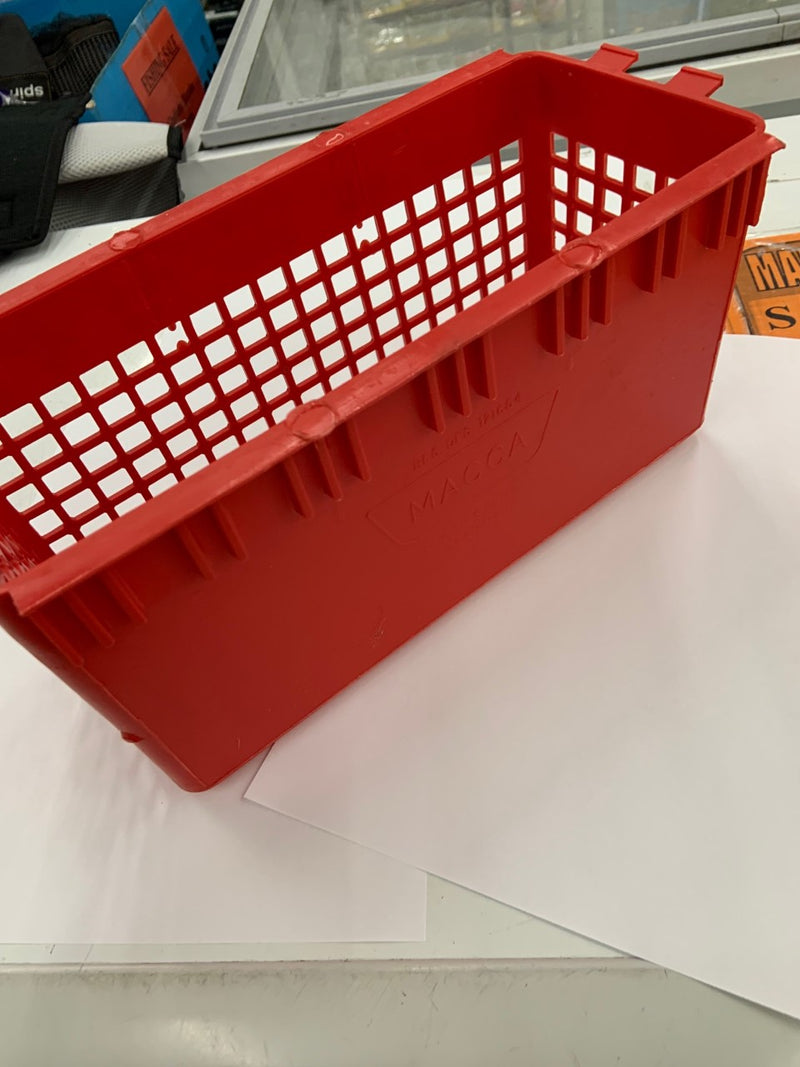 Macca Cray Bait Basket Red - Closed Face