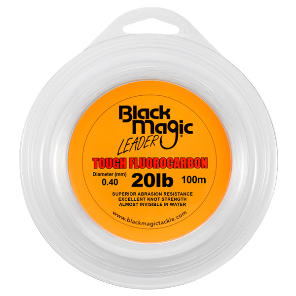 Black Magic Leader Tough Fluorocarbon 20lb 100m