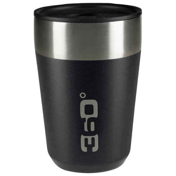 360 Degrees Vacuum Insulated Stainless Travel Mug (475ml) - Black