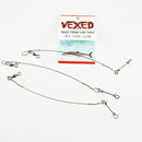 Vexed Wire Trace Single Strand 86lb 15cm 5 Pack