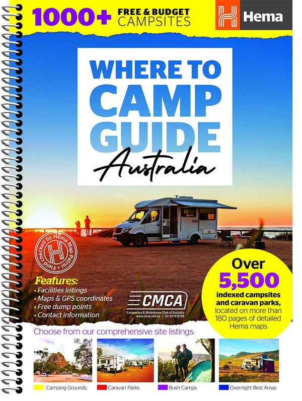 Hema Where to Camp Guide (1st Edition)
