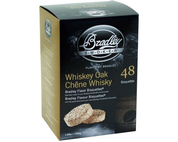 Bradley Bisquettes Whiskey Oak 48 Pack