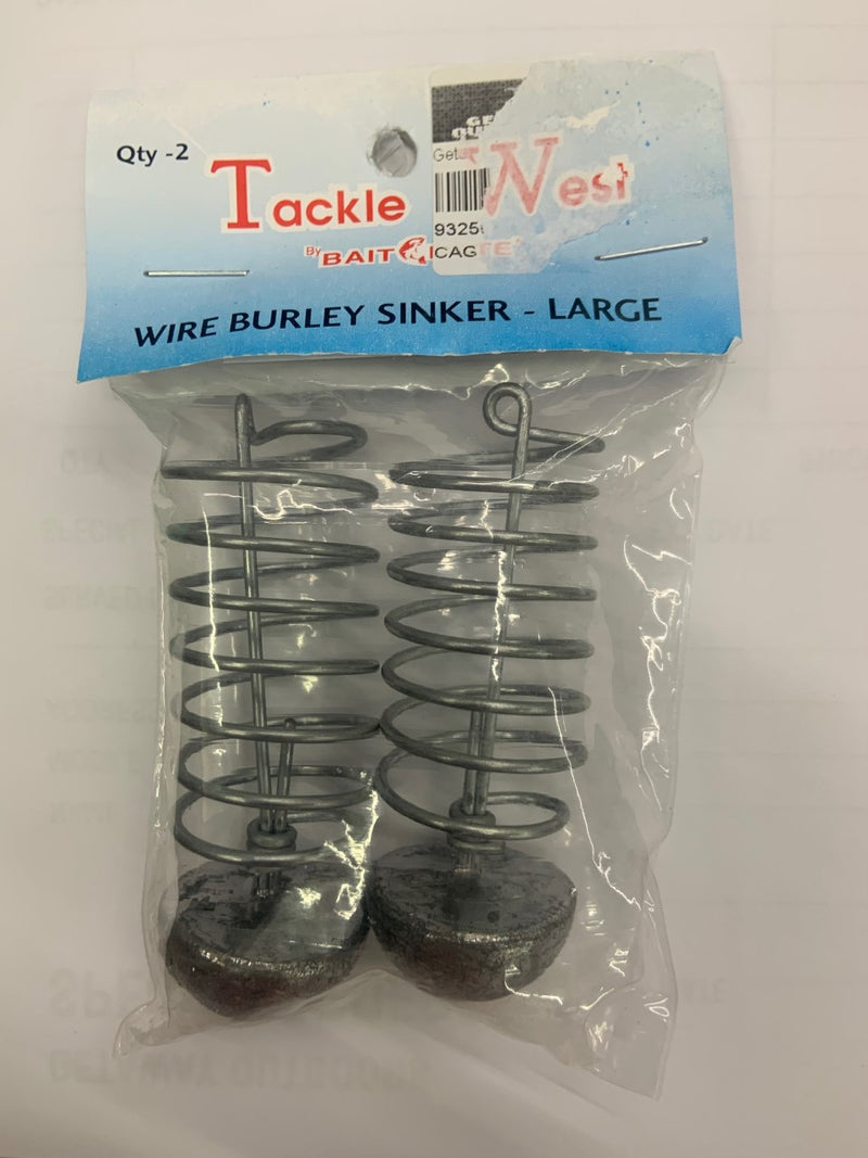 Tackle West Wire Burley Cage With Sinker Large BSLPP