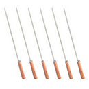 Tramontina 6pk Skewer Set Wood Handle 55cm