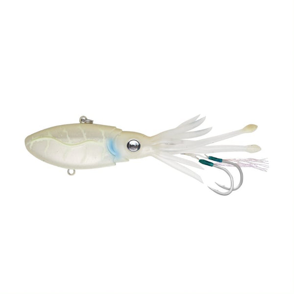 Nomad Squidtrex Lure - White Glow (150mm)